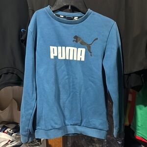 Puma Kids Blue Sweatshirt